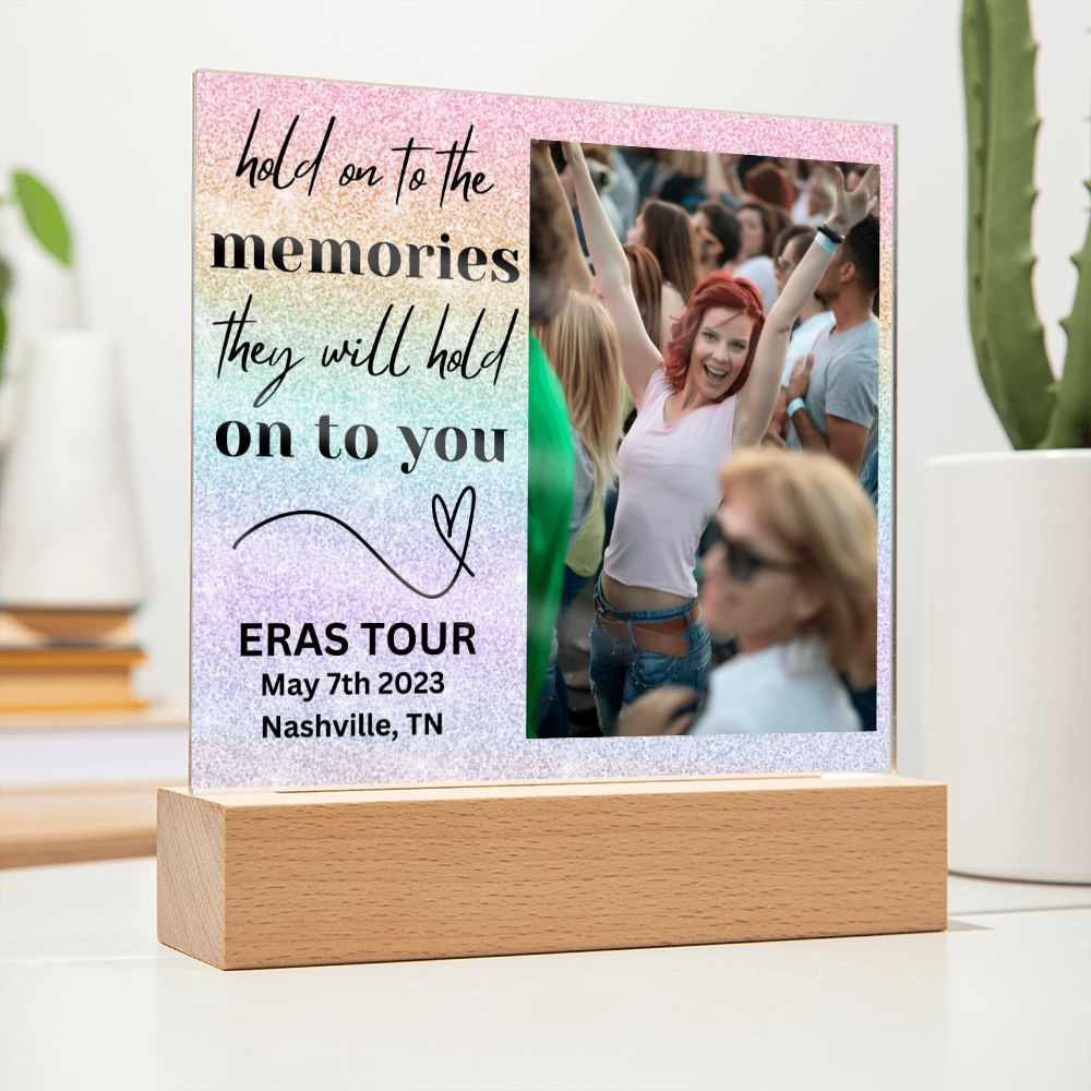 CONCERT MEMORIES Photo Plaque