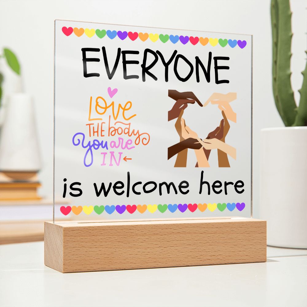 PRIDE Acrylic Square Plaque