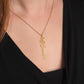 Granddaughter Birth Flower Name Necklace