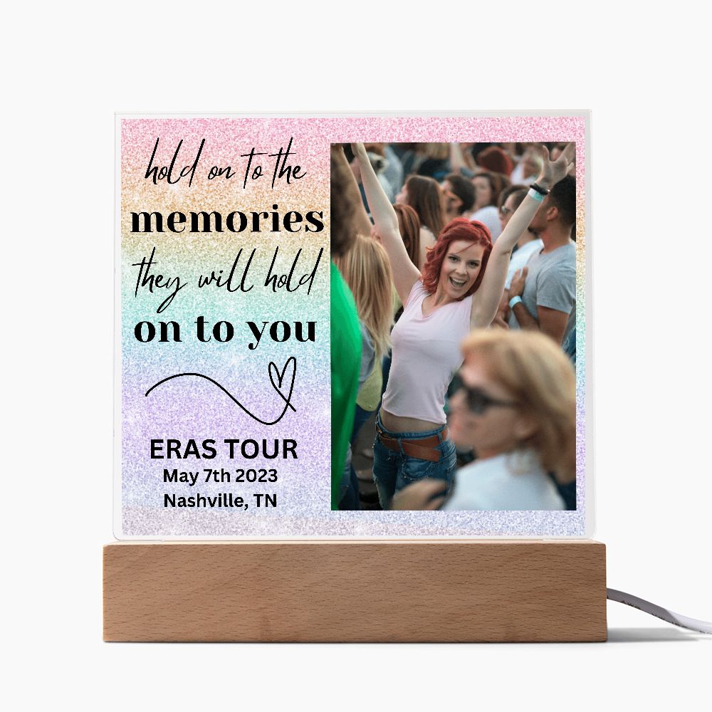 CONCERT MEMORIES Photo Plaque