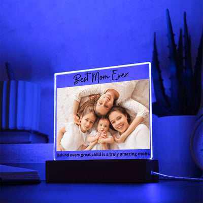 Best Mom Ever LED Lighted Plaque