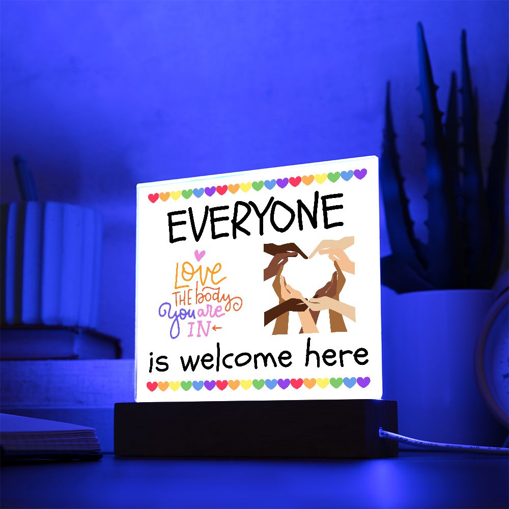 PRIDE Acrylic Square Plaque