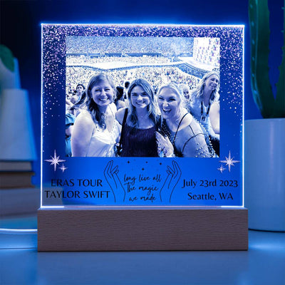 Personalized ERAS Tour Photo Memory LED Lighter Plaque