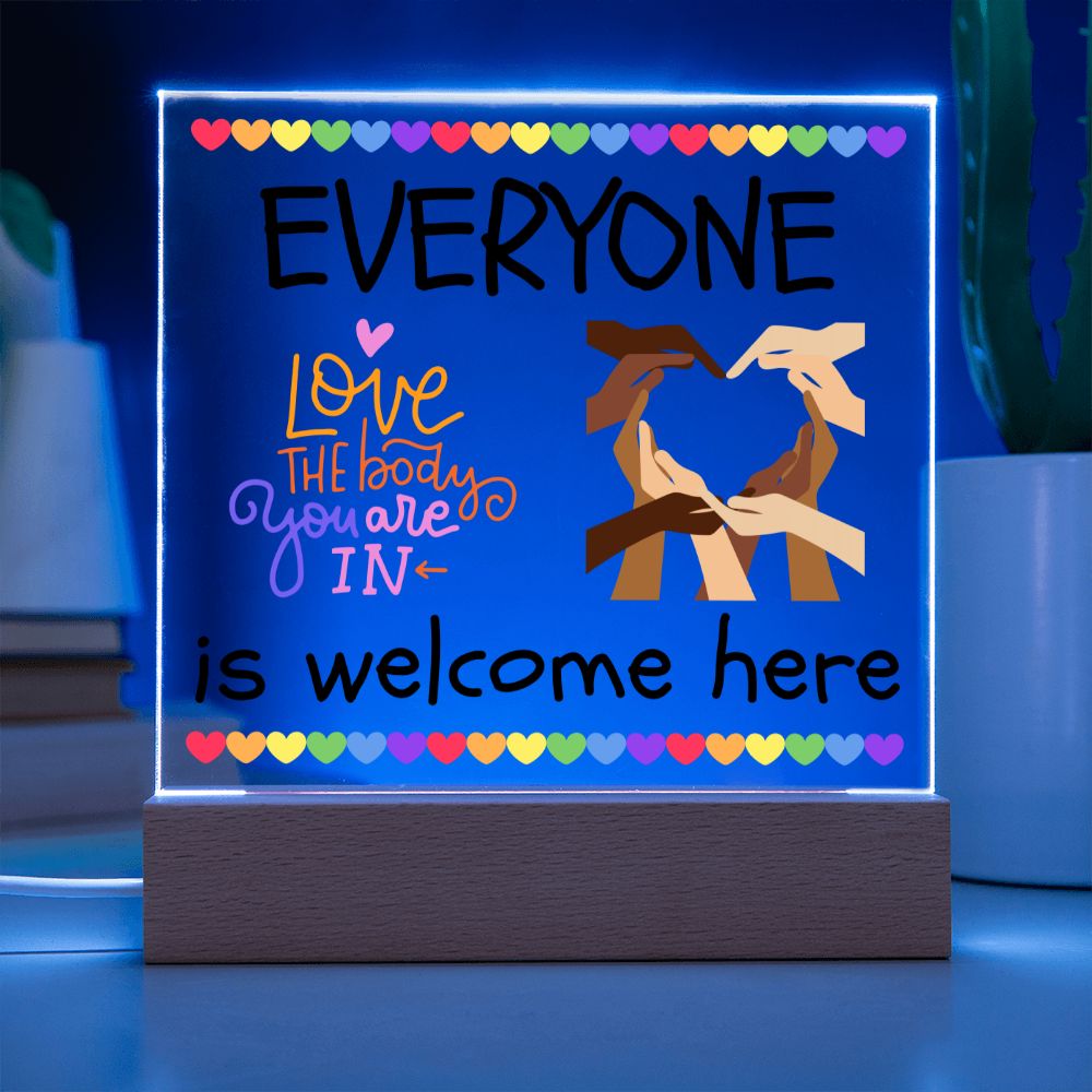 PRIDE Acrylic Square Plaque