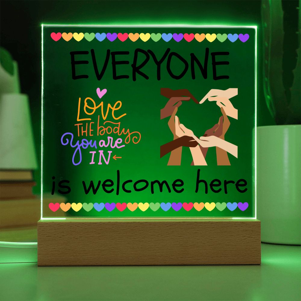 PRIDE Acrylic Square Plaque