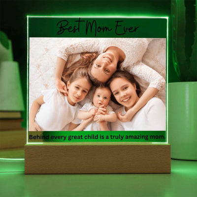 Best Mom Ever LED Lighted Plaque