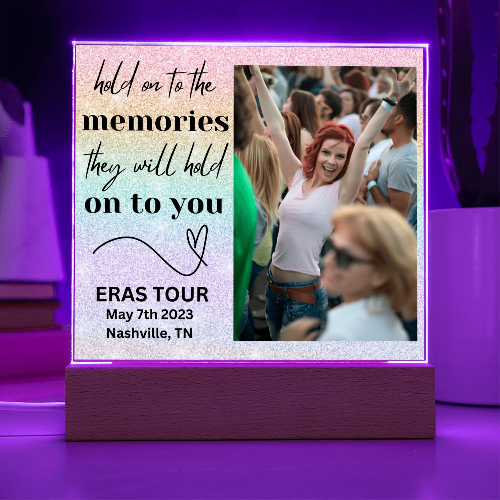 CONCERT MEMORIES Photo Plaque