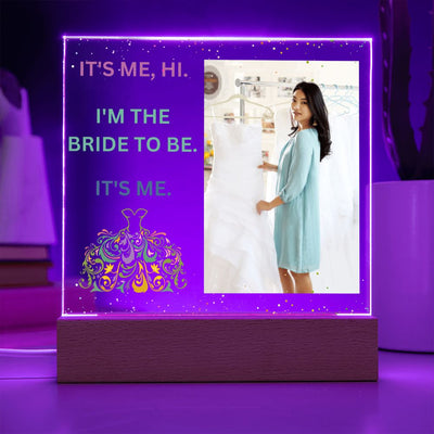 Bride To Be, Acrylic Square Plaque