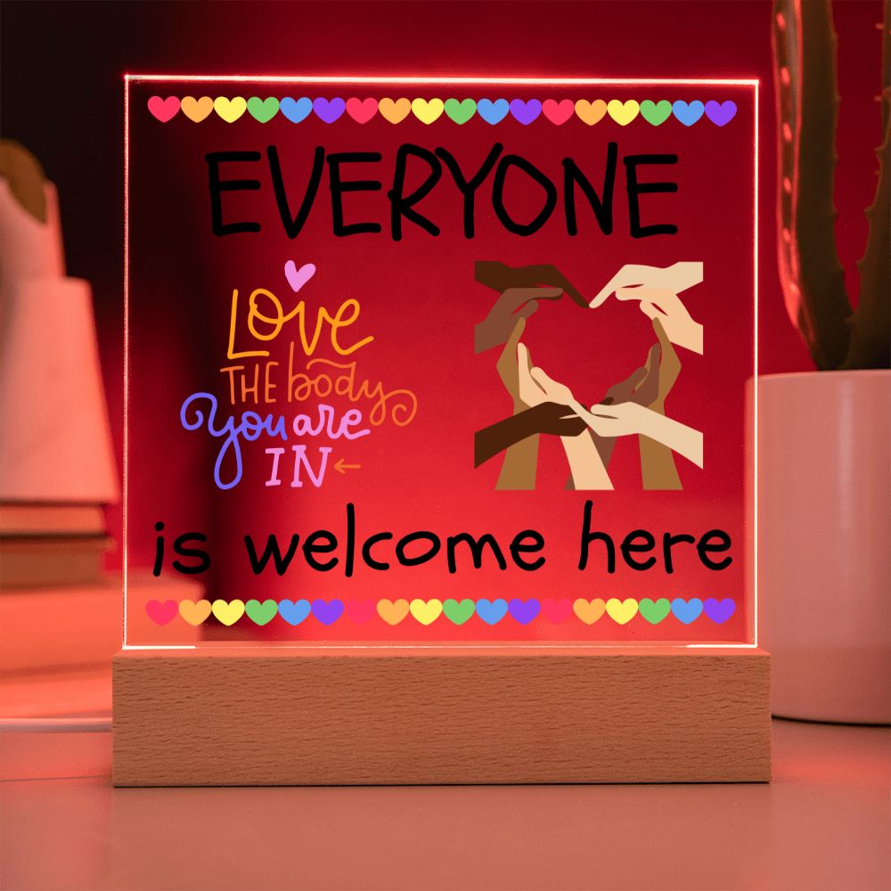 PRIDE Acrylic Square Plaque