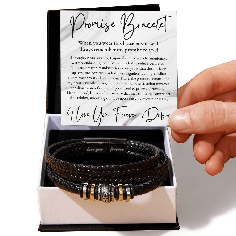 Love You Forever Promise Bracelet