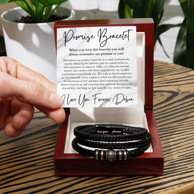 Love You Forever Promise Bracelet