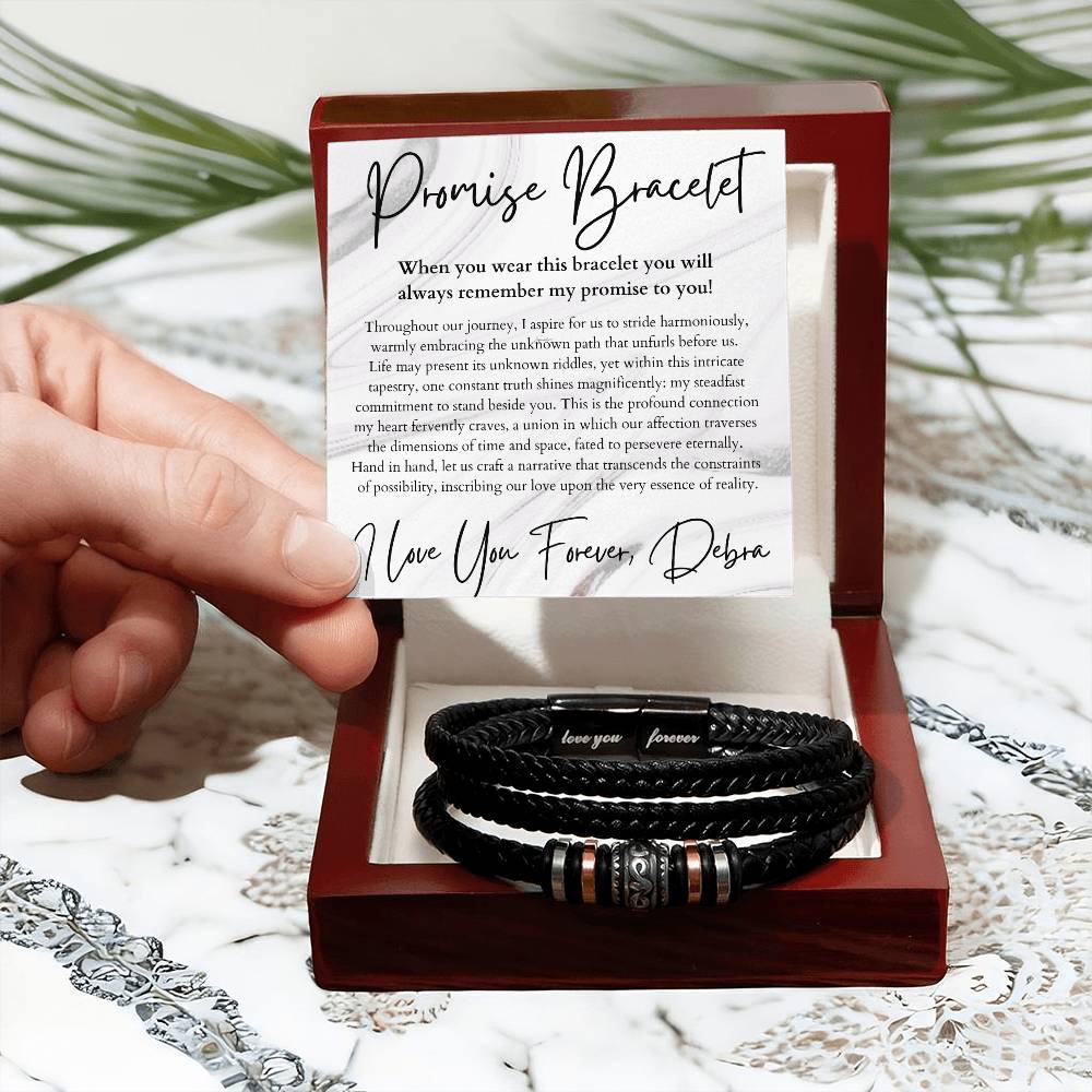 Love You Forever Promise Bracelet