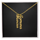 Multi Vertical Name Necklace