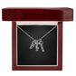 Multi Vertical Name Necklace