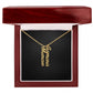 Multi Vertical Name Necklace