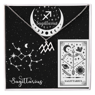 Sagittarius Zodiac Sign Pendant Necklace