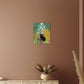 Cat High Gloss Metal Art Print
