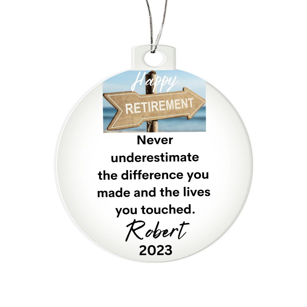 Retirement 2023 Ornament