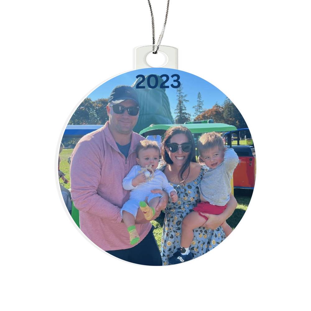 Personalized Family 2023 Ornament