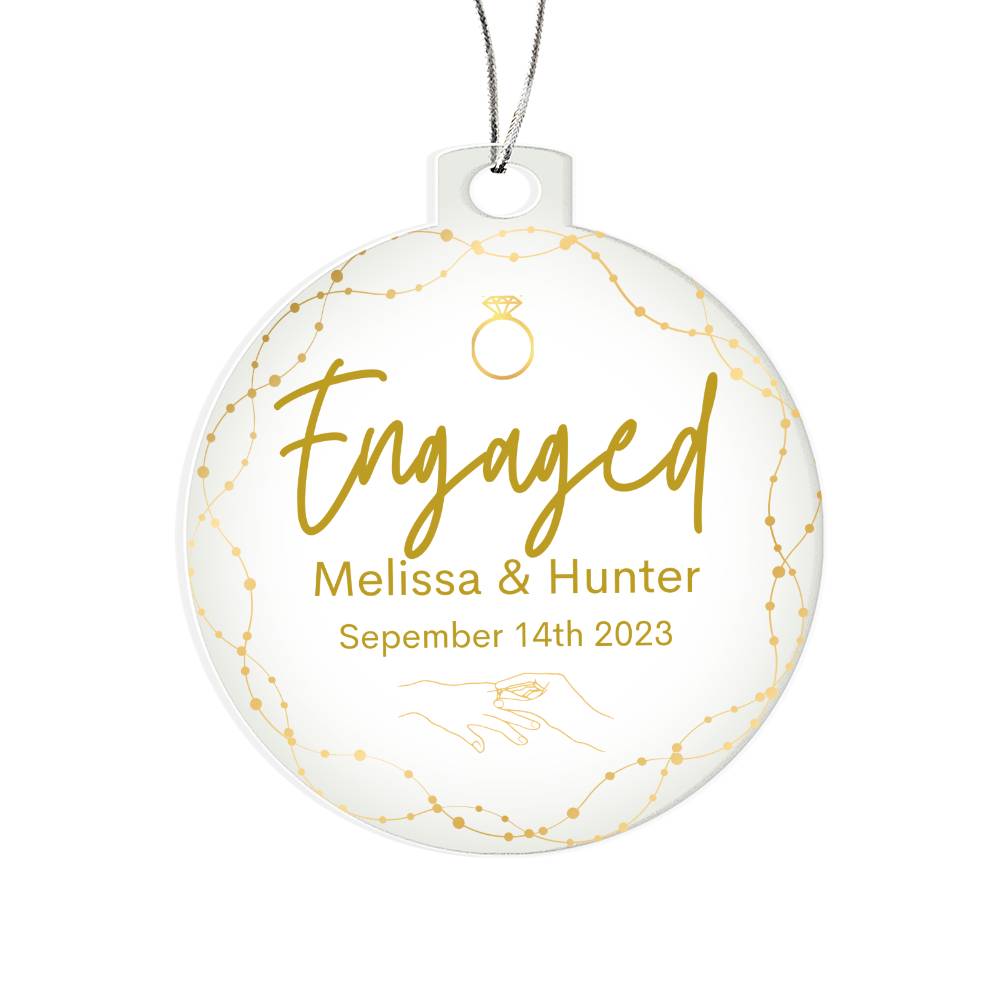 Engaged 2023 Ornament