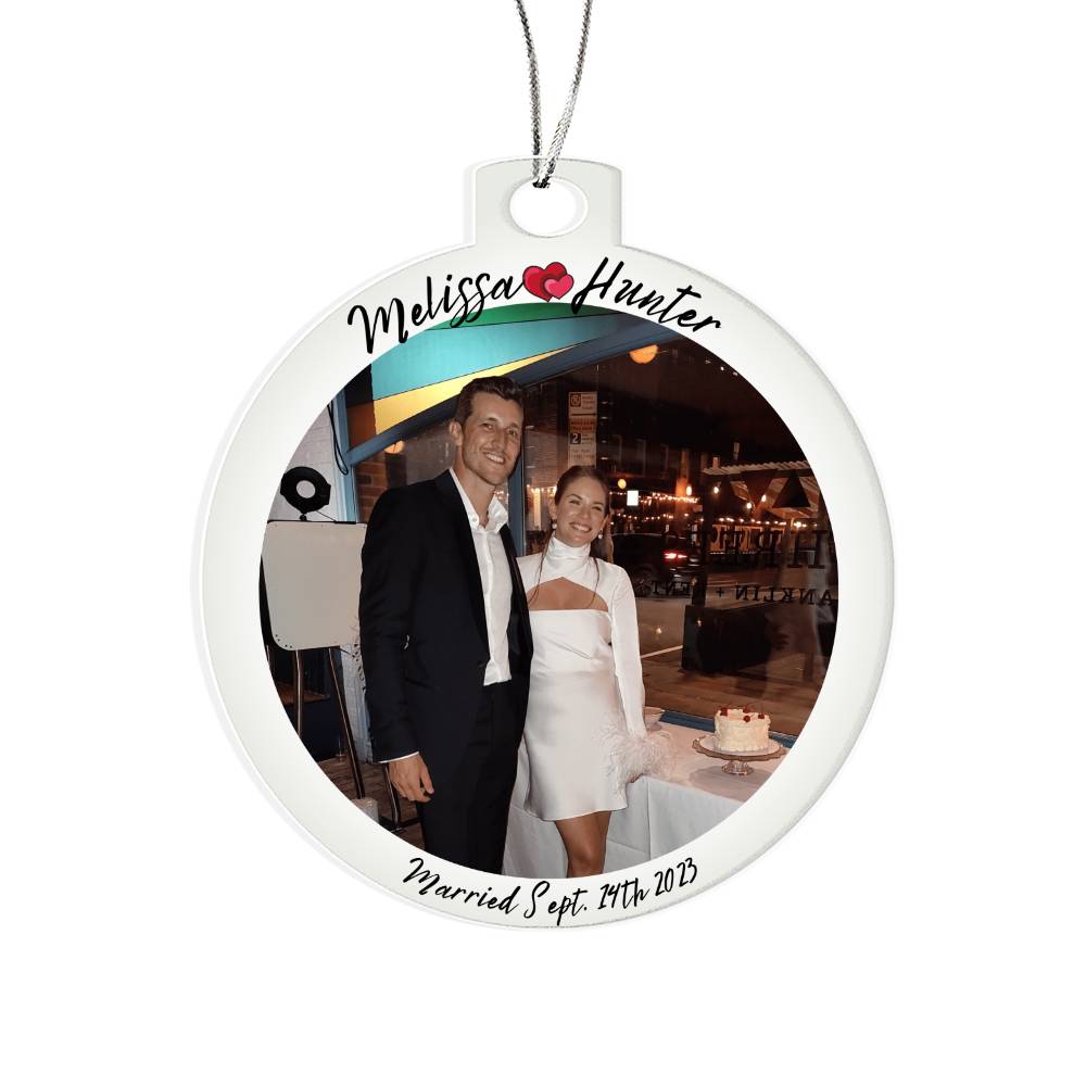 Married 2023 Ornament