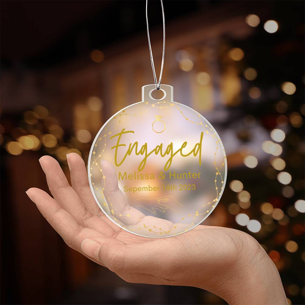 Engaged 2023 Ornament