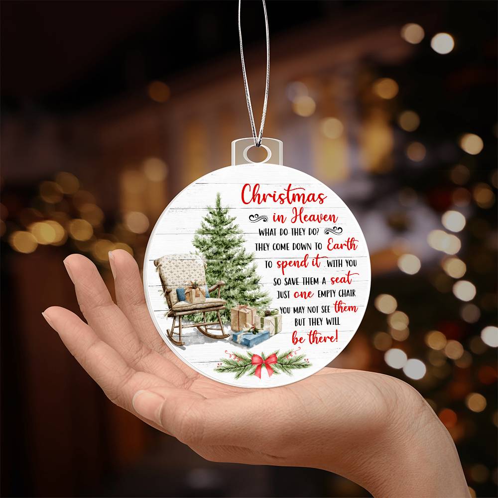 Christmas in Heaven Ornament