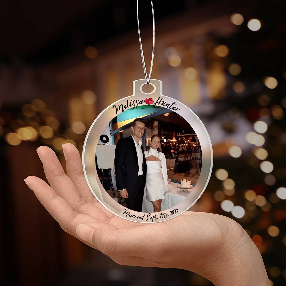 Married 2023 Ornament