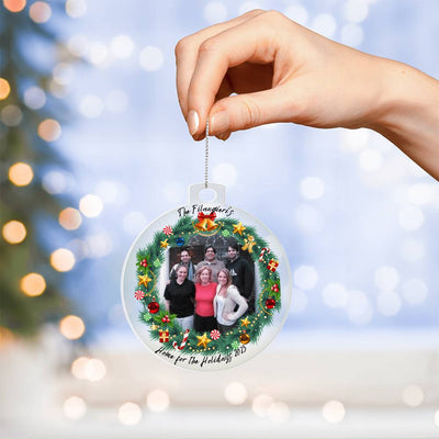 Home for the Holidays 2023 Family Photo Ornament