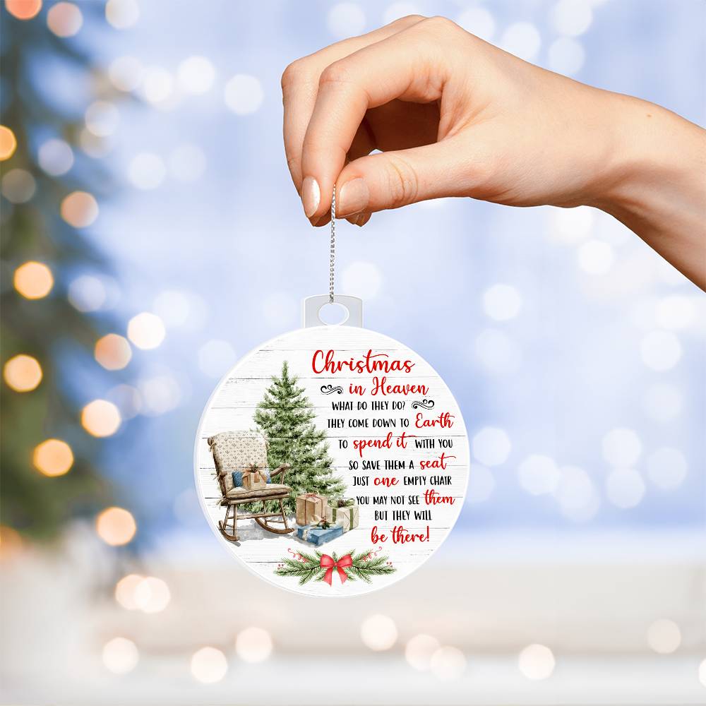 Christmas in Heaven Ornament