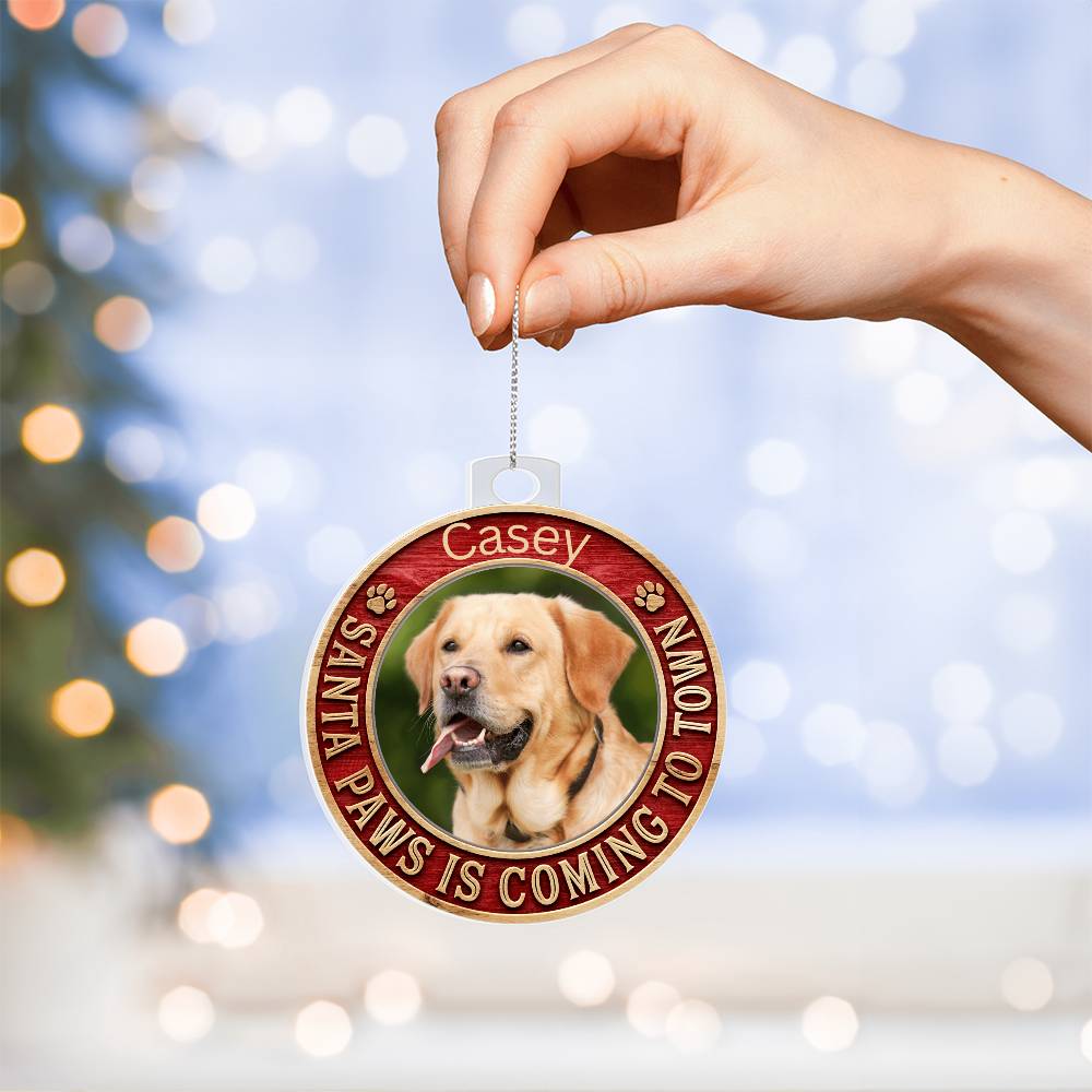 Personalized Pet Ornament