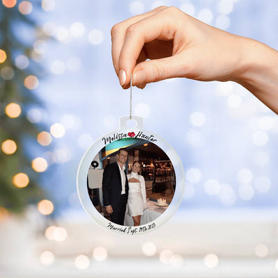 Married 2023 Ornament