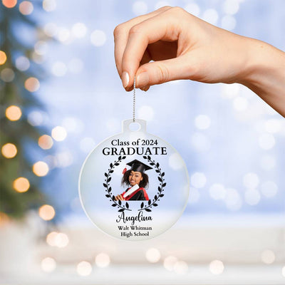 Personalized Photo Graduation Acrylic Ornament