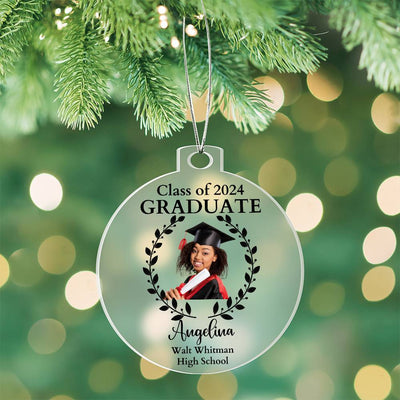 Personalized Photo Graduation Acrylic Ornament