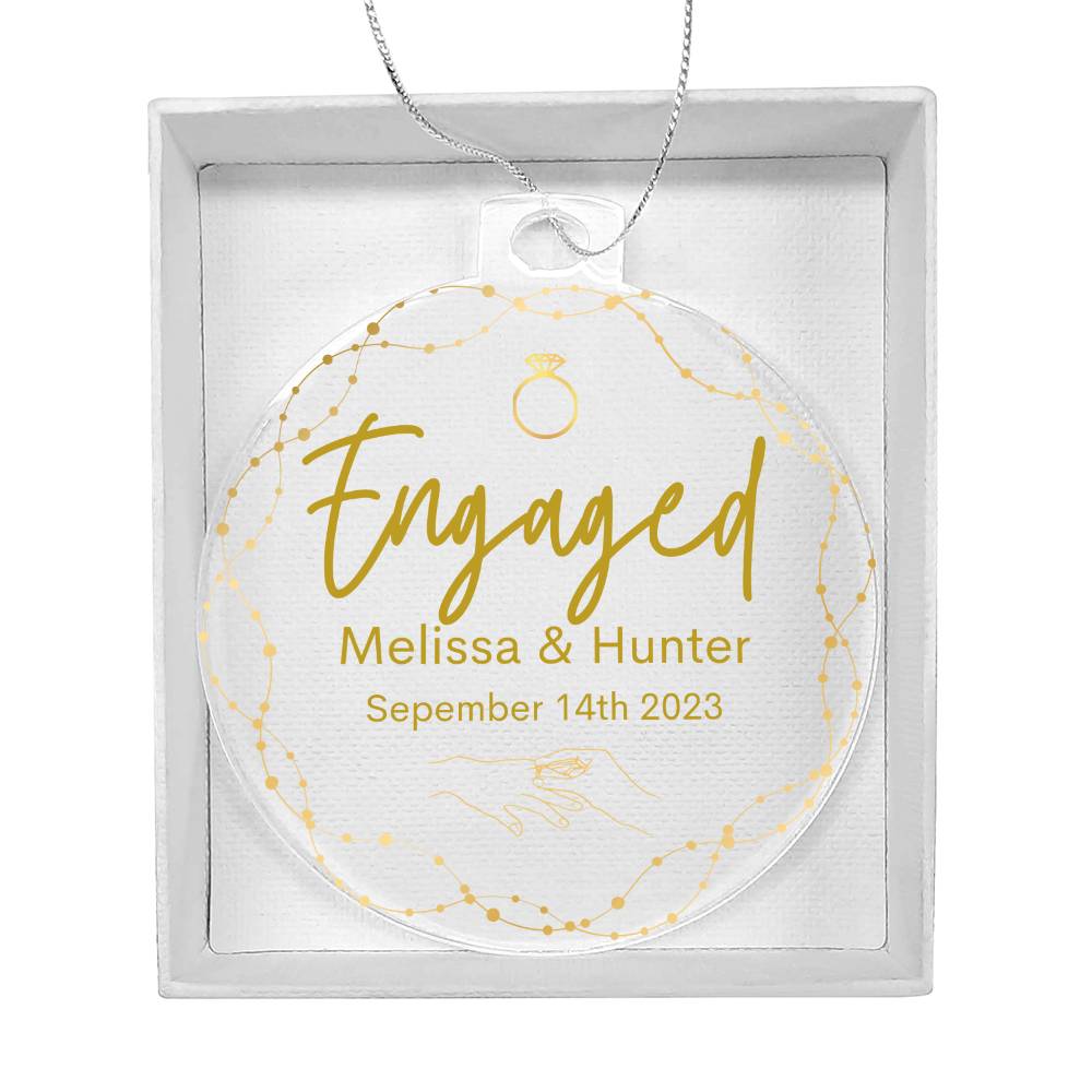 Engaged 2023 Ornament