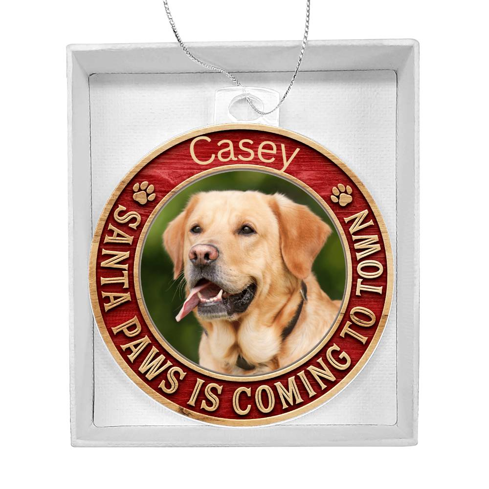 Personalized Pet Ornament