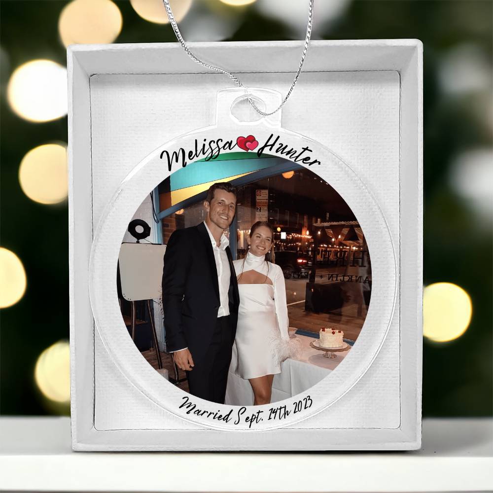 Married 2023 Ornament