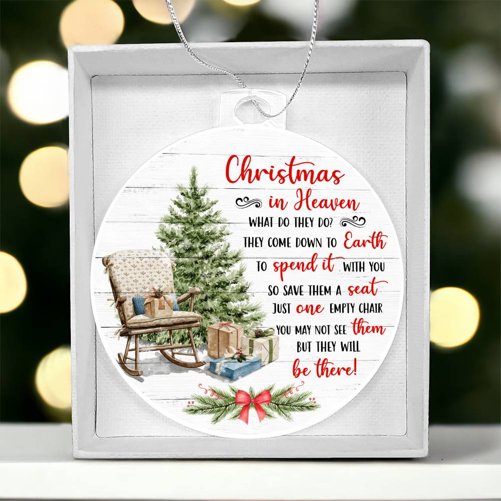 Christmas in Heaven Ornament