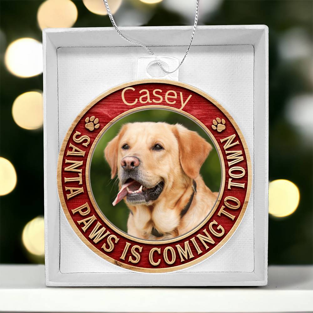 Personalized Pet Ornament