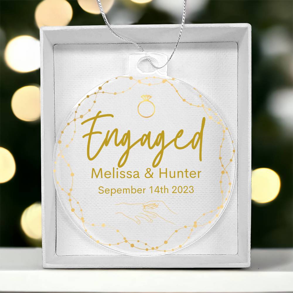 Engaged 2023 Ornament