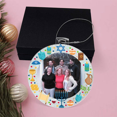 Family Photo Hanukkah Ornament