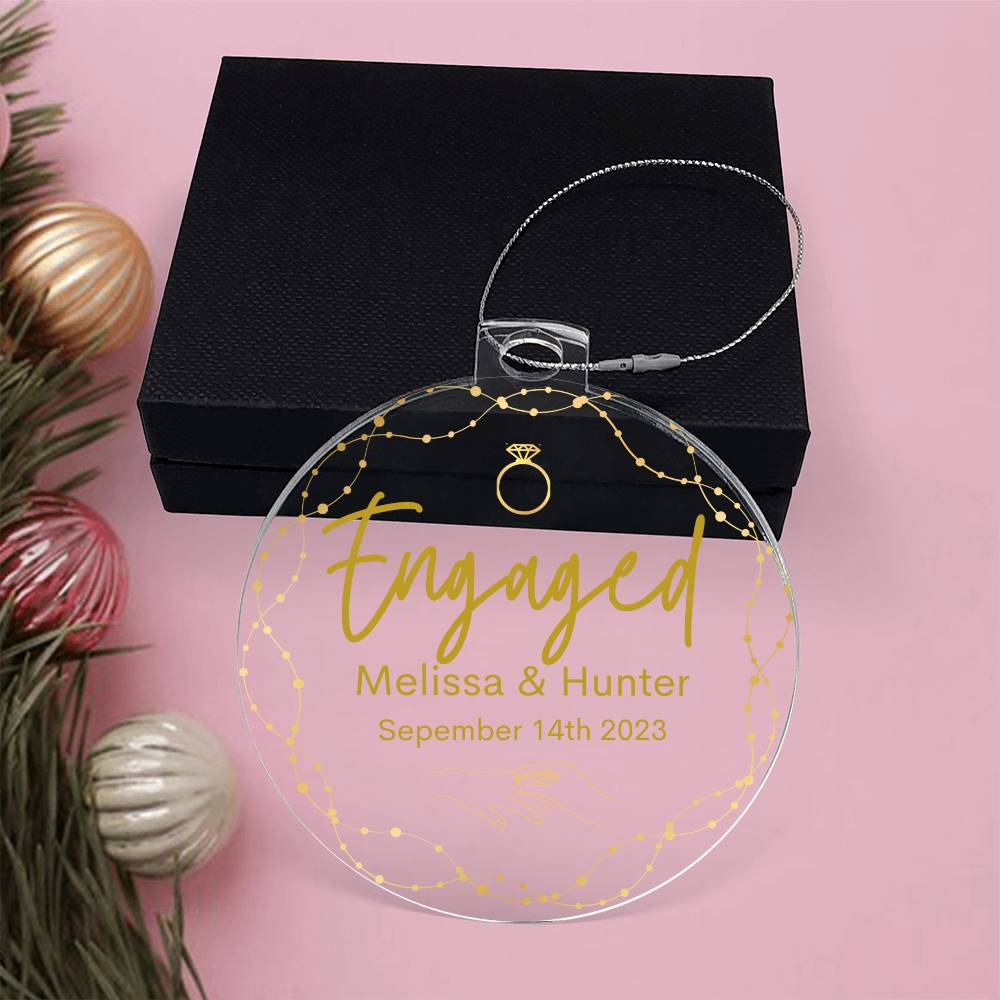 Engaged 2023 Ornament