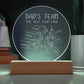 Dad's Team LED Lighted Engraved Acrylic Plaque
