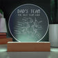 Dad's Team LED Lighted Engraved Acrylic Plaque