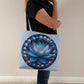 MadamPOTUS47 Blue Lotus & Pearls Harris Election  Classic Tote Bag