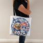 Cat & Dog Harris Walz Election Classic Tote Bag