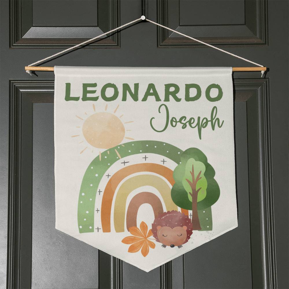 Personalized Baby Bedroom Name Wall / Door Pennant