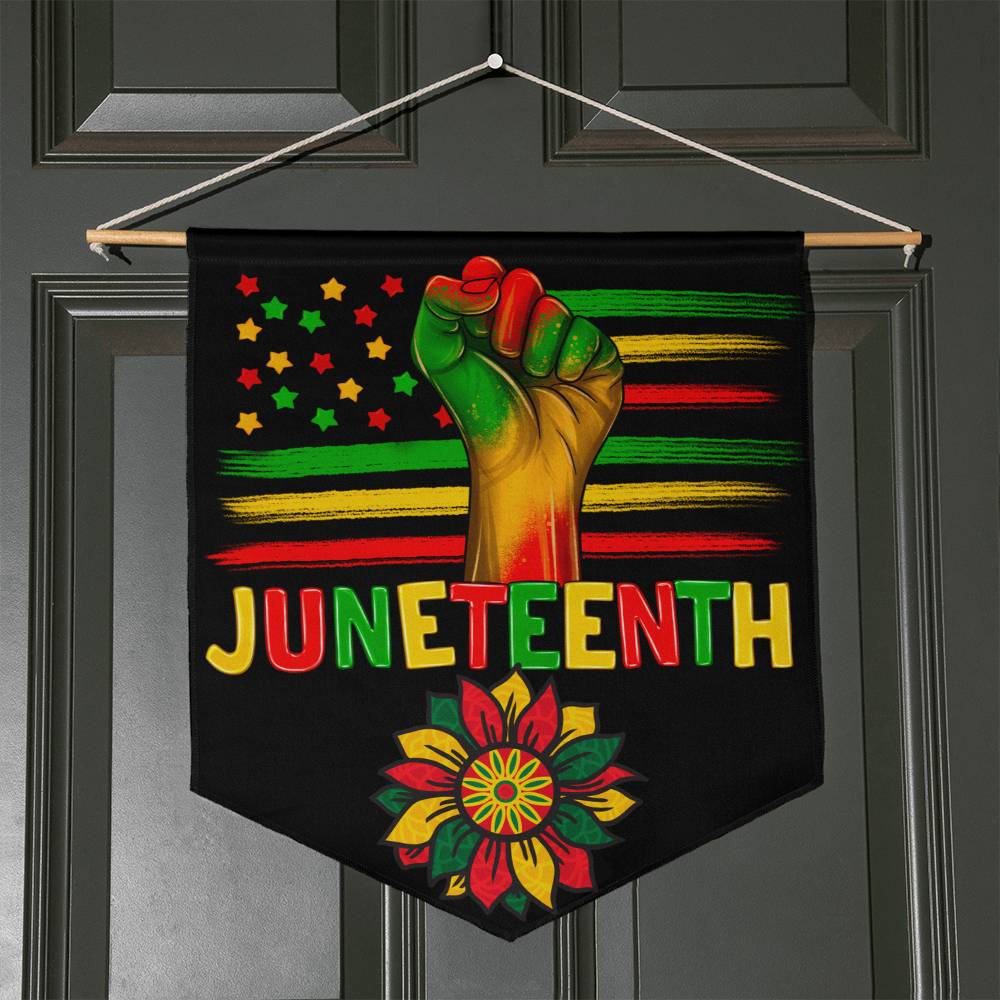 Juneteenth Wall Pennant