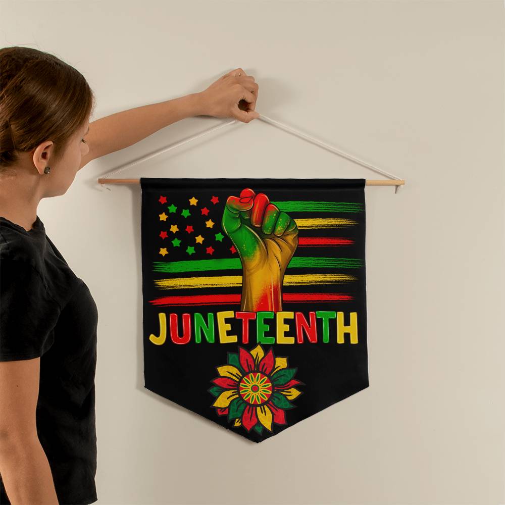 Juneteenth Wall Pennant