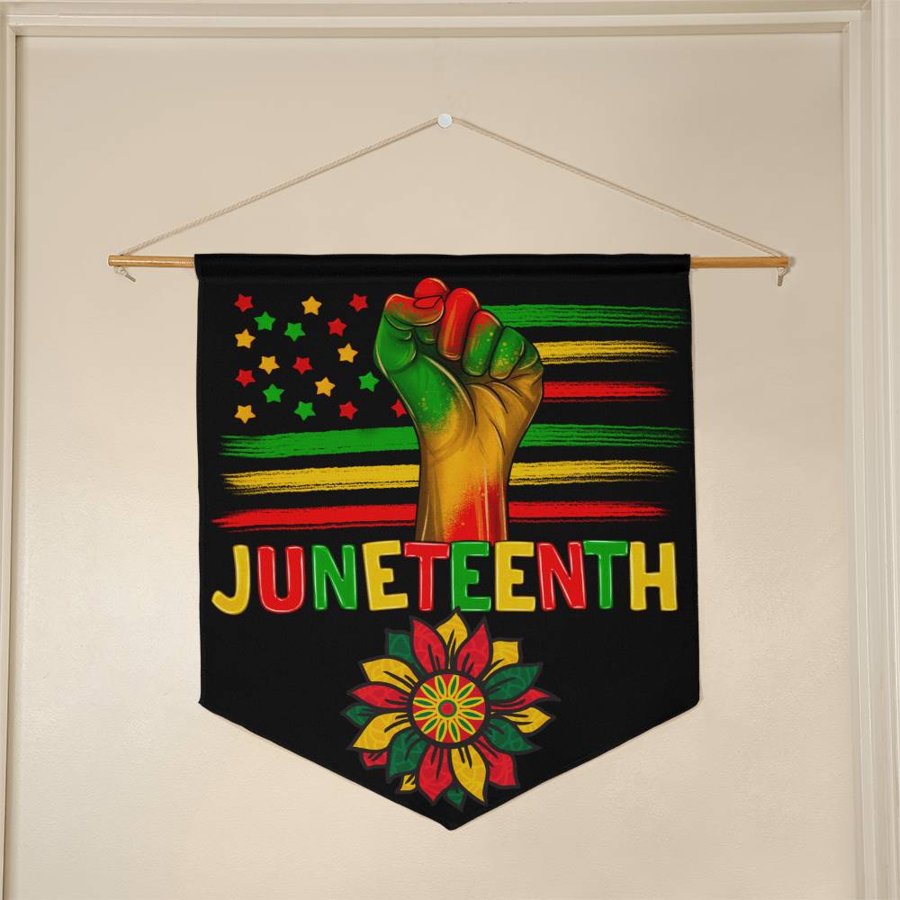 Juneteenth Wall Pennant